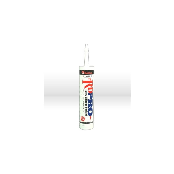 Red Devil Caulk, 10.1 oz, Cartridge, White, RTV Silicone Base 08160I Zoro